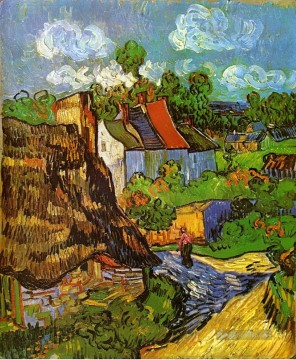 Häuser in Auvers 2 Vincent van Gogh Ölgemälde
